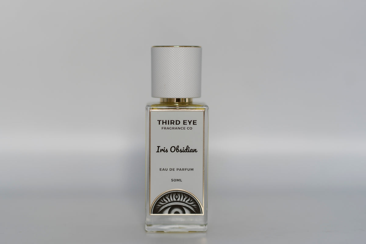 Third Eye Fragrance Iris Obsidian fragrance bottle