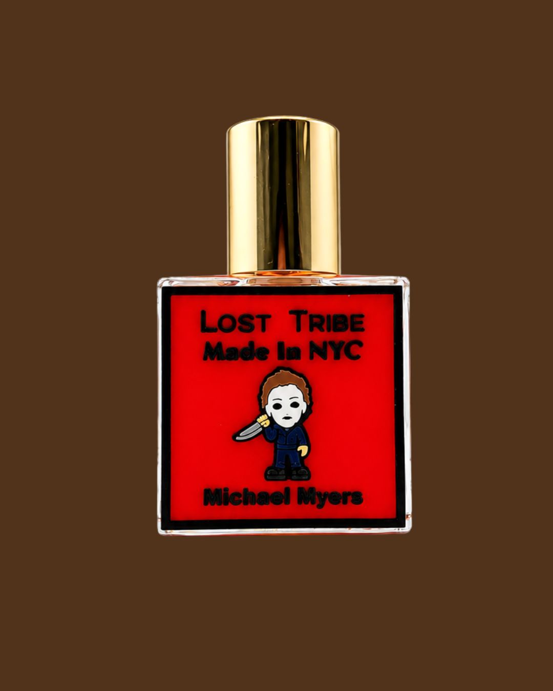Lost Tribe Michael Myers fragrance bottle