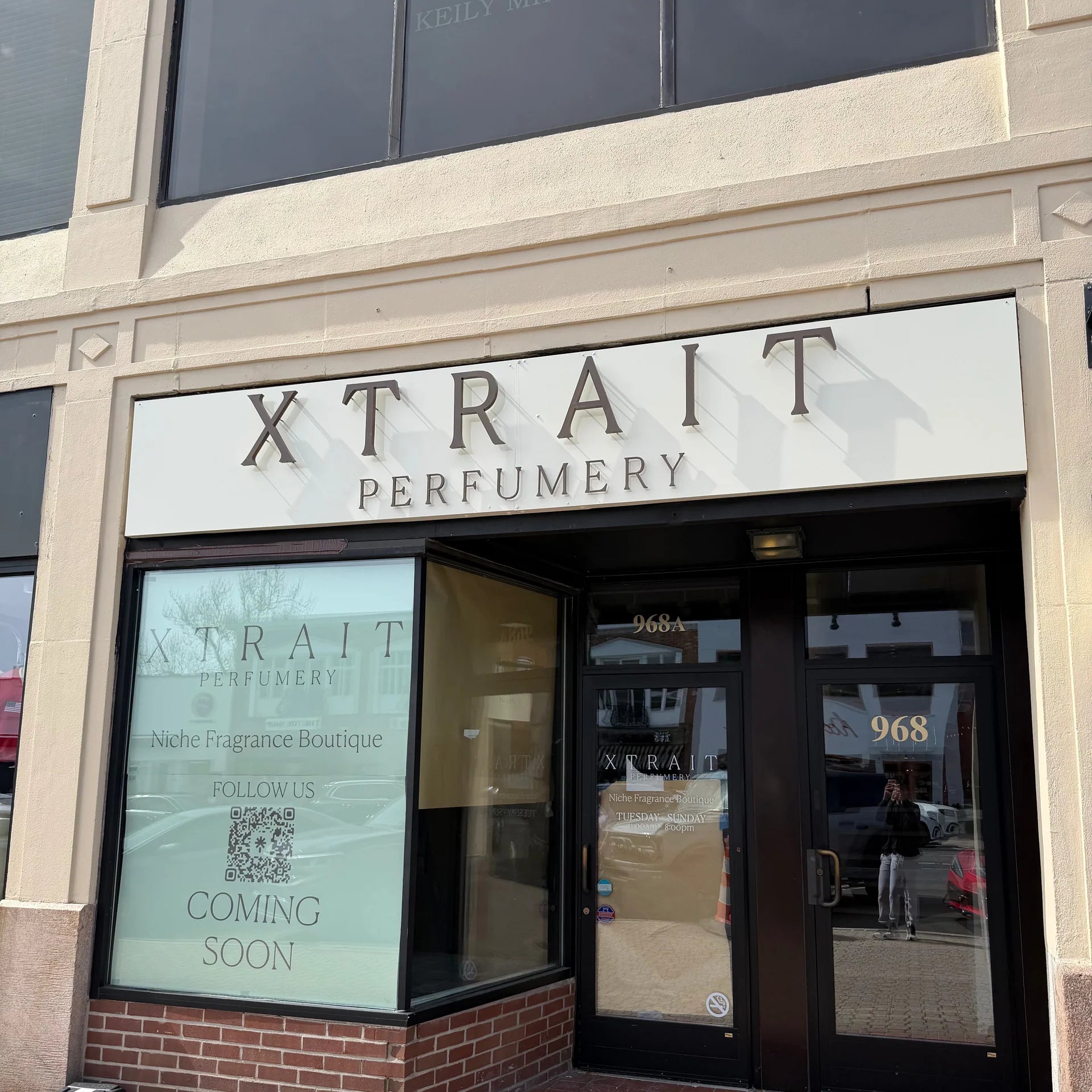 Xtrait Perfumery storefront — 968A Farmington Avenue, West Hartford CT